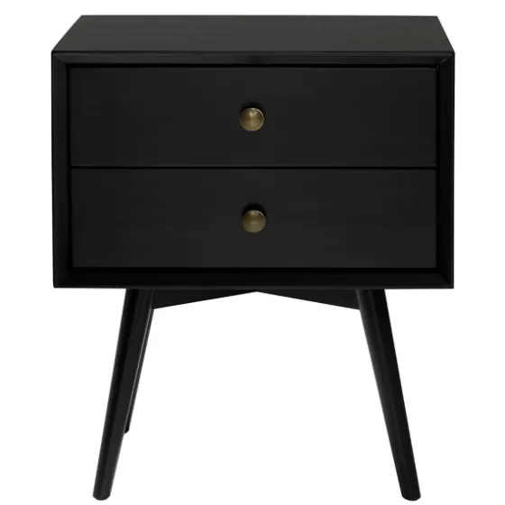 Nightshade Mid Century Wooden Nightstand-Kirkland's Home Cheap