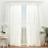 Oatmeal Braided 2-Pc. Curtain Panel Set, 96 In.-Kirkland's Home Hot