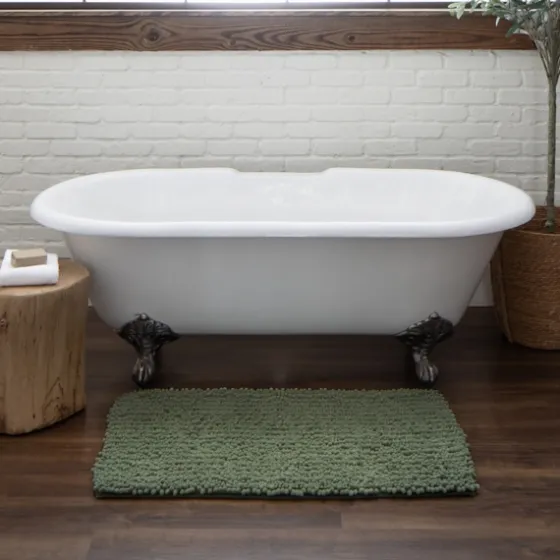 Oregano Chenille Bath Mat, 45 In.-Kirkland's Home Clearance