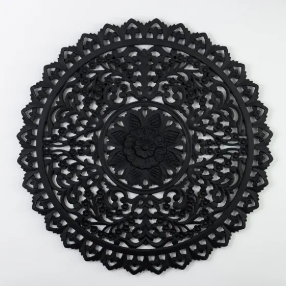 Ornate Carved Medallion Wall Plaque, 32 In.-Kirkland's Home Store