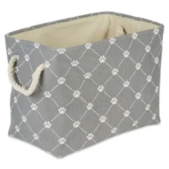 Paw Trellis Rectangle Basket, 16 In.-Kirkland's Home Fashion
