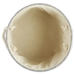 Paw Trellis Round Basket, 15 In.-Kirkland's Home Clearance