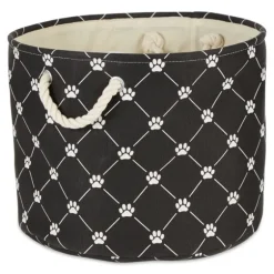 Paw Trellis Round Basket, 18 In.-Kirkland's Home Best Sale