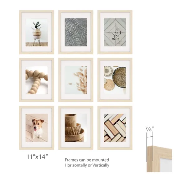 9-Pc. Gallery Wall Picture Frame Set, 8X10-Kirkland's Home Online