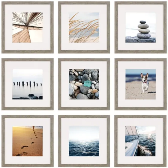 9-Pc. Gallery Wall Picture Frame Set, 8X8-Kirkland's Home Store