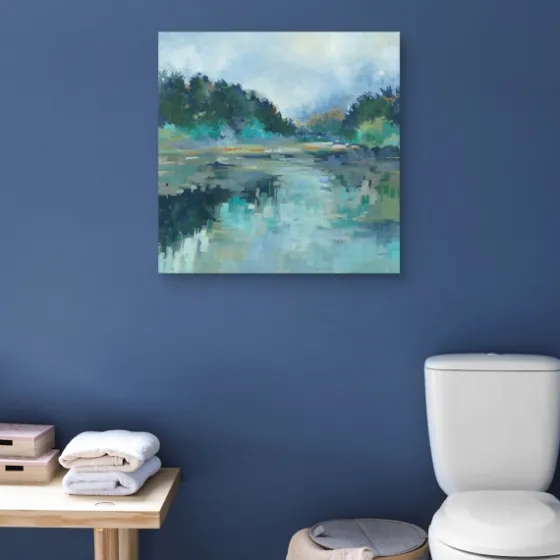 Peaceful Space Canvas Art Print, 30X30 In.-Kirkland's Home Best