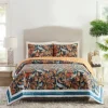 Peacock Garden Full/Queen 3-Pc. Quilt Set-Kirkland's Home Fashion