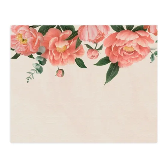 Peony On Blush Peel And Stick Wall Mural-Kirkland's Home Online