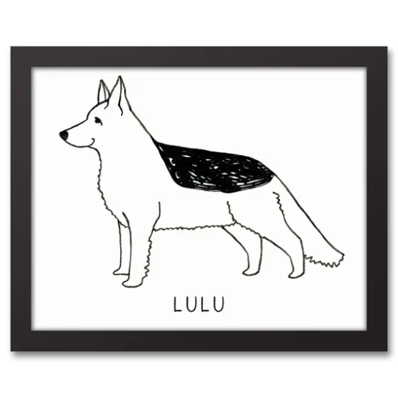 Personalized German Shepard Framed Wall Plaque-Kirkland's Home Cheap