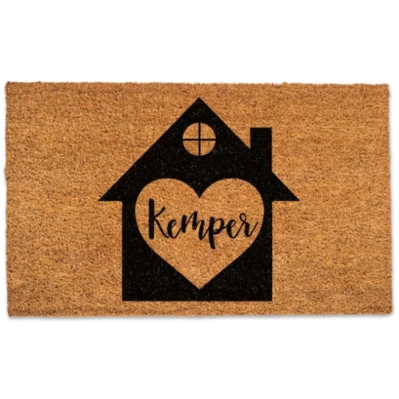 Personalized Heart Home Coir Doormat-Kirkland's Home Fashion