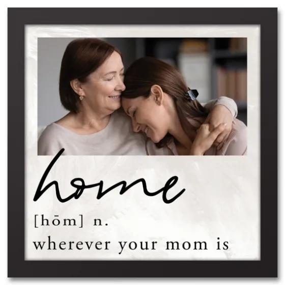 Personalized Home Definition Photo Framed Print-Kirkland's Home Clearance