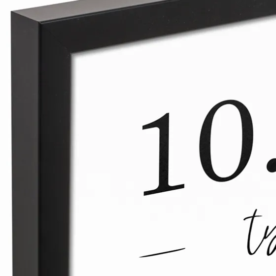 Personalized Names & Dates Framed Canvas Print-Kirkland's Home Shop