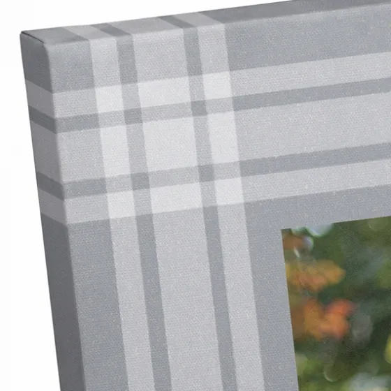 Personalized Plaid Photo Canvas Art Print-Kirkland's Home Shop