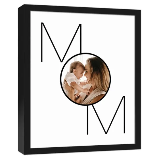 Personalized Simple Mom Photo Upload Canvas Print-Kirkland's Home New
