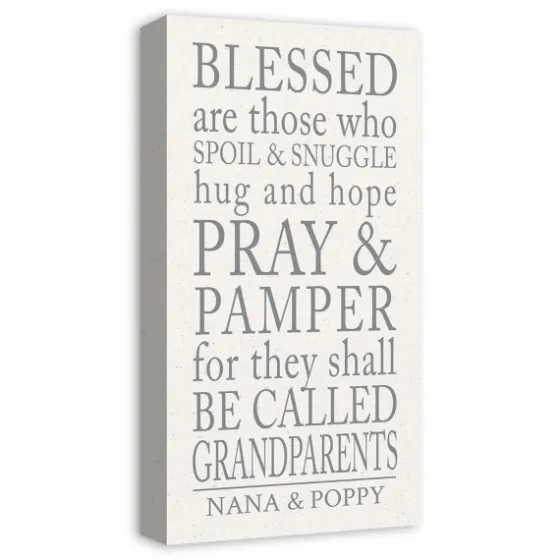 Personalized Those Grandparents Canvas Wall Plaque-Kirkland's Home Clearance