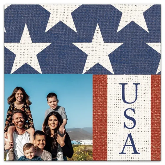 Personalized Usa Flag Canvas Art Print-Kirkland's Home Fashion