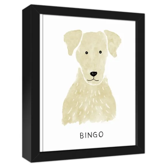 Personalized Yellow Labrador Canvas Wall Plaque-Kirkland's Home Best