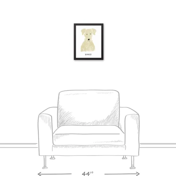Personalized Yellow Labrador Canvas Wall Plaque-Kirkland's Home Best