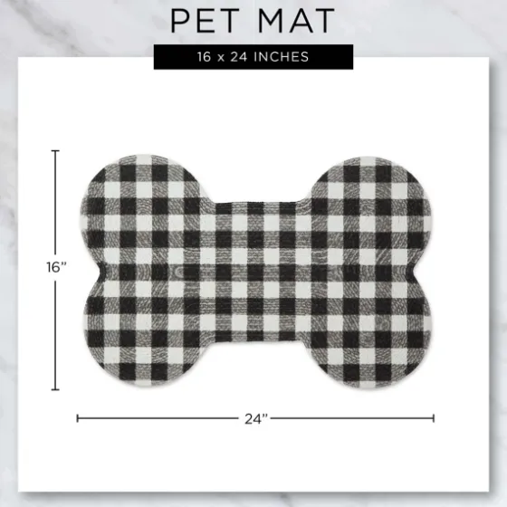 Pink Woof Bone Pet Bowl Mat-Kirkland's Home Best Sale