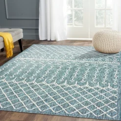 Placid Portico Sun Shower Outdoor Area Rug, 5X8-Kirkland's Home Online