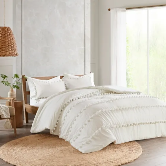 Pom Pom California King 3-Pc. Comforter Set-Kirkland's Home Fashion