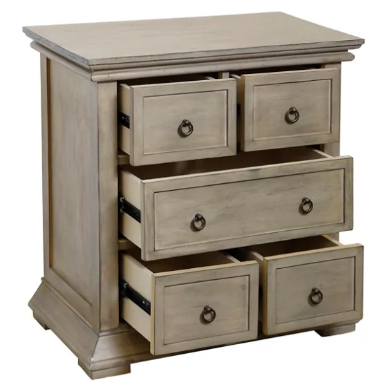 Prescott Pine Wood 5-Drawer Nights D-Kirkland's Home Shop