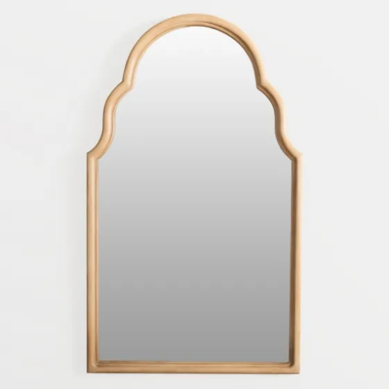 Quatrefoil Arch Wood Framed Mirror-Kirkland's Home Sale