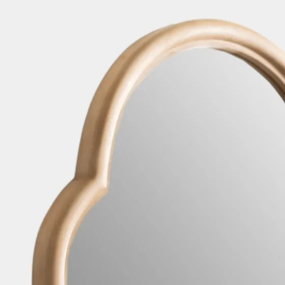 Quatrefoil Arch Wood Framed Mirror-Kirkland's Home Sale