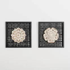 Rattan Medallion Wall Ii Plaque-Kirkland's Home Hot