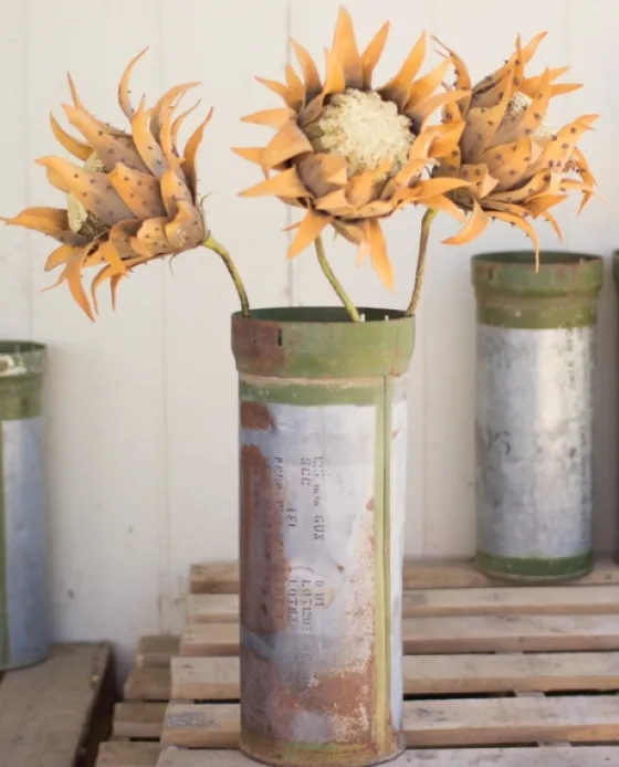 Reclaimed Ammunition Canister-Kirkland's Home Flash Sale