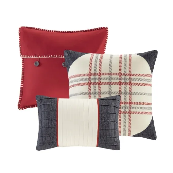 Red Buffalo Check King 7-Pc. Comforter Set-Kirkland's Home Clearance