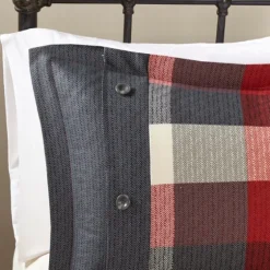 Red Buffalo Check 6-Pc. Full/Queen Duvet Cover Set-Kirkland's Home Clearance