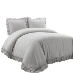 Reyna Ruffle 3-Pc. Full/Queen Duvet Set-Kirkland's Home Best