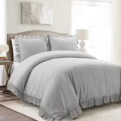 Reyna Ruffle 3-Pc. Full/Queen Duvet Set-Kirkland's Home Best