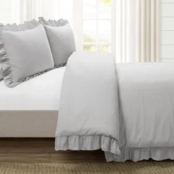 Reyna Ruffle 3-Pc. Full/Queen Duvet Set-Kirkland's Home Best