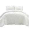 Reyna Ruffle 3-Pc. Full/Queen Quilt Set-Kirkland's Home Flash Sale