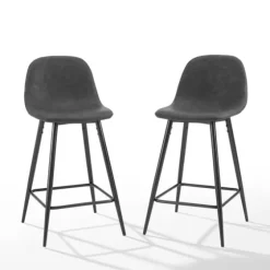Rorke Vegan Leather Counter Stools, Set Of 2-Kirkland's Home Hot