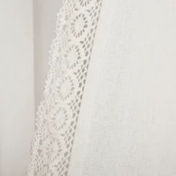 Rosalie Lace Curtain Panel Set, 108 In.-Kirkland's Home Sale