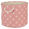 Rose Paw Trellis Round Basket, 12 In.-Kirkland's Home Online