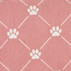 Rose Trellis Paw Print Storage Basket, 14 In.-Kirkland's Home Store