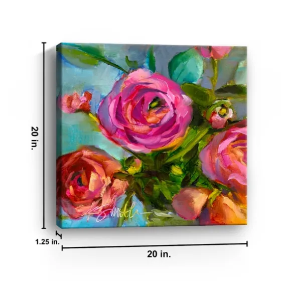 Roses Still Life Iii Canvas Art Print-Kirkland's Home Discount