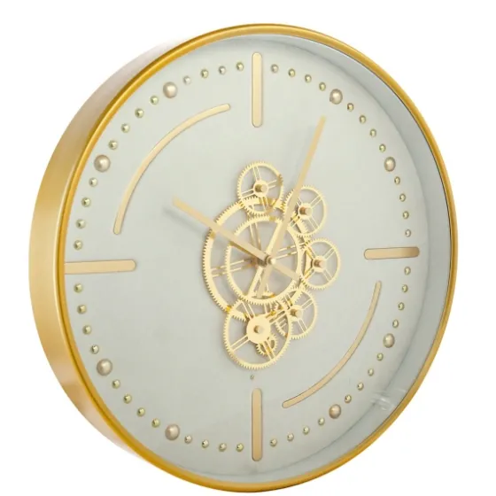 Round Gold Gears Wall Clock-Kirkland's Home Store