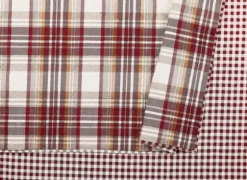 Rust Plaid Camden Full/Queen 3-Pc. Quilt Set-Kirkland's Home Sale