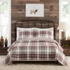 Rust Plaid Camden King 3-Pc. Quilt Set-Kirkland's Home Outlet