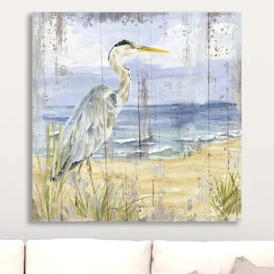 Rustic Birds Of The Coast I Canvas Art Print-Kirkland's Home Store