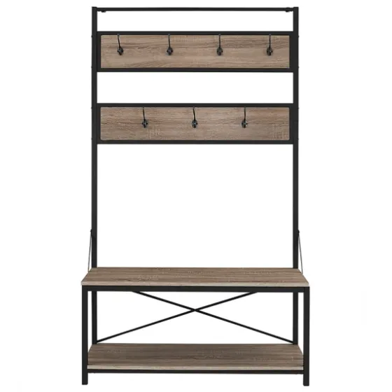 Rustic Driftwood Hall Tree-Kirkland's Home Sale