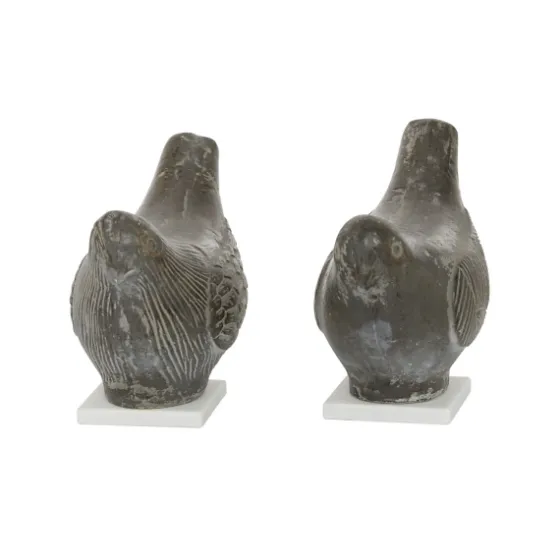Rustic Etched Birds 2-Pc. Figurine Set-Kirkland's Home Sale