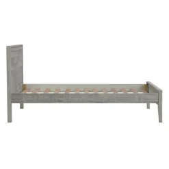 Rustic Gray Pine Panel Twin Bed Frame-Kirkland's Home Best Sale
