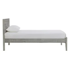 Rustic Gray Pine Panel Twin Bed Frame-Kirkland's Home Best Sale