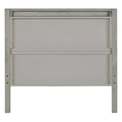 Rustic Gray Pine Panel Twin Bed Frame-Kirkland's Home Best Sale